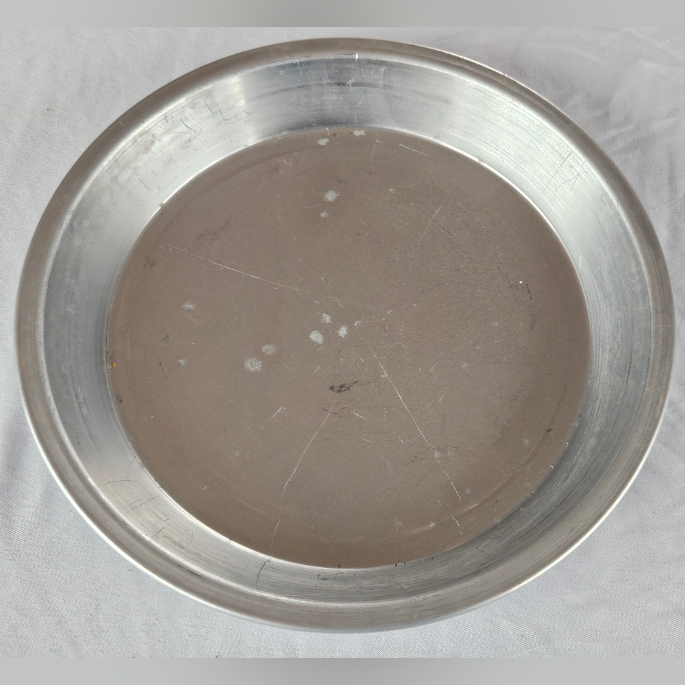 Magic Line Vtg 10" Aluminum  Pie Quiche Pan Plate Baking Made in the U.S.A.